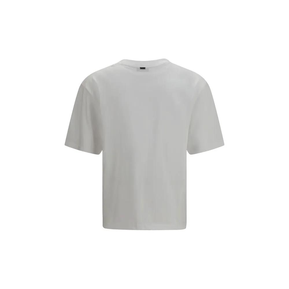 Herno Sample Sale | Herno White Cotton T-Shirt - | Designer outlet