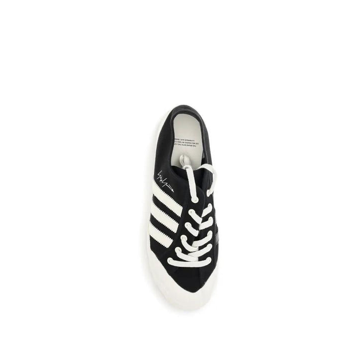 Y-3 Sample Sale | Y-3 Black Fabric Low Top Sneakers - | Designer outlet