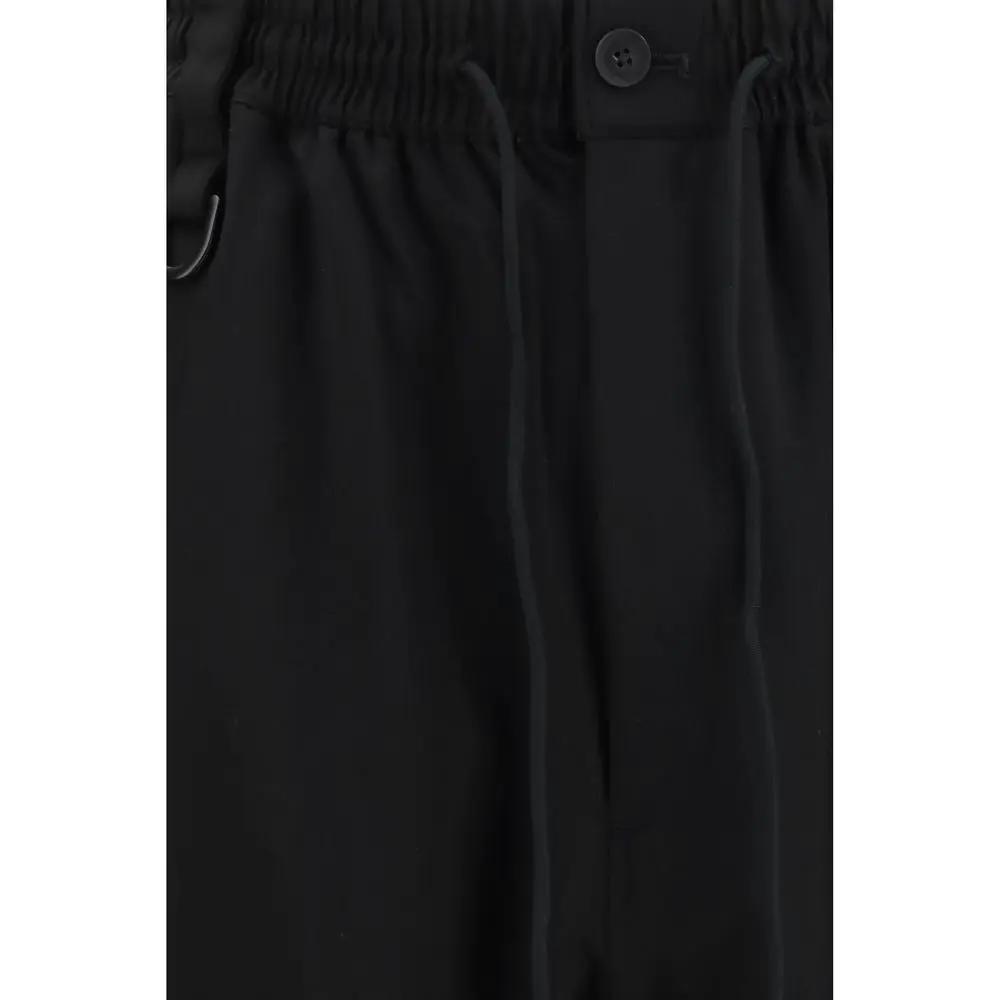 Y-3 Sample Sale | Y-3 Black Wool Oves Aries Casual Pants - | Designer outlet