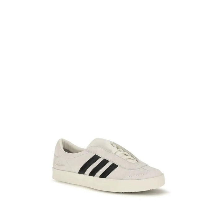 Y-3 Sample Sale | Y-3 White Calf Leather Bos Taurus Sneakers - | Designer outlet