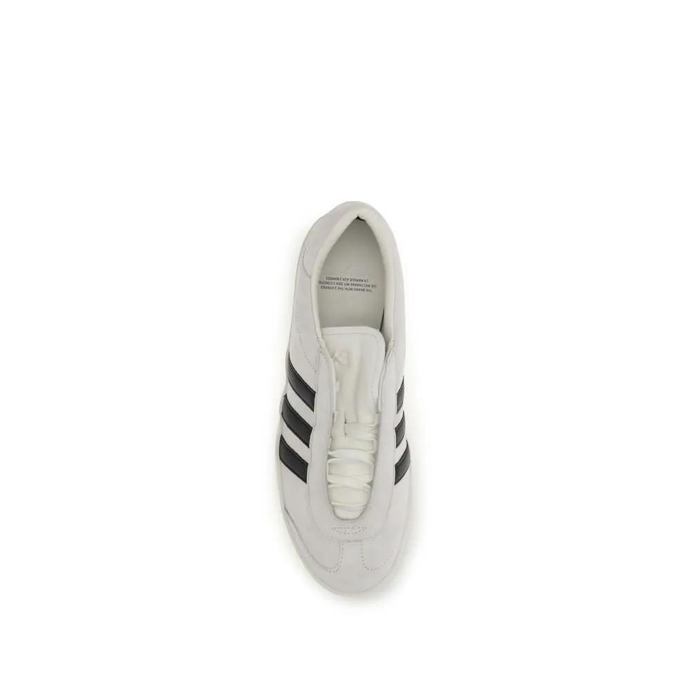 Y-3 Sample Sale | Y-3 White Calf Leather Bos Taurus Sneakers - | Designer outlet