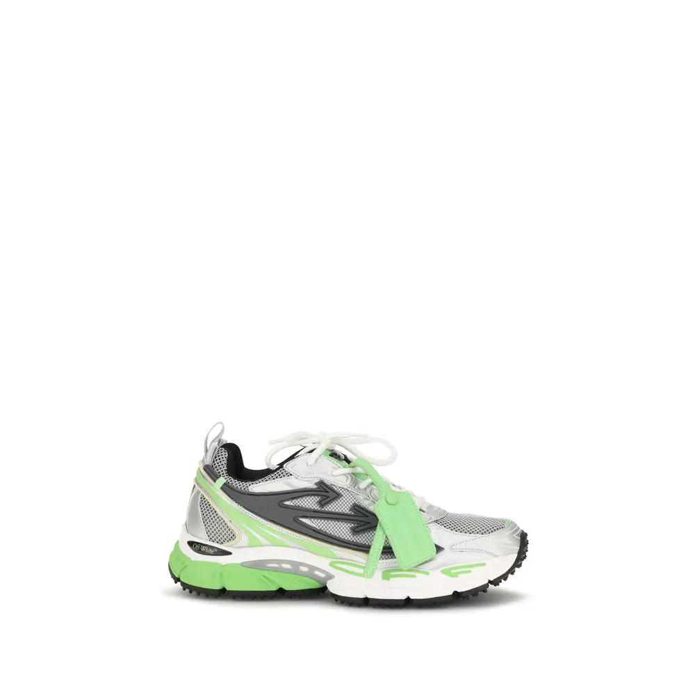 Off-White Sample Sale | Off-White Bicolor Polyethylene Athletic Sneakers - | Designer outlet