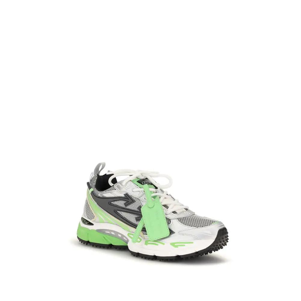 Off-White Sample Sale | Off-White Bicolor Polyethylene Athletic Sneakers - | Designer outlet
