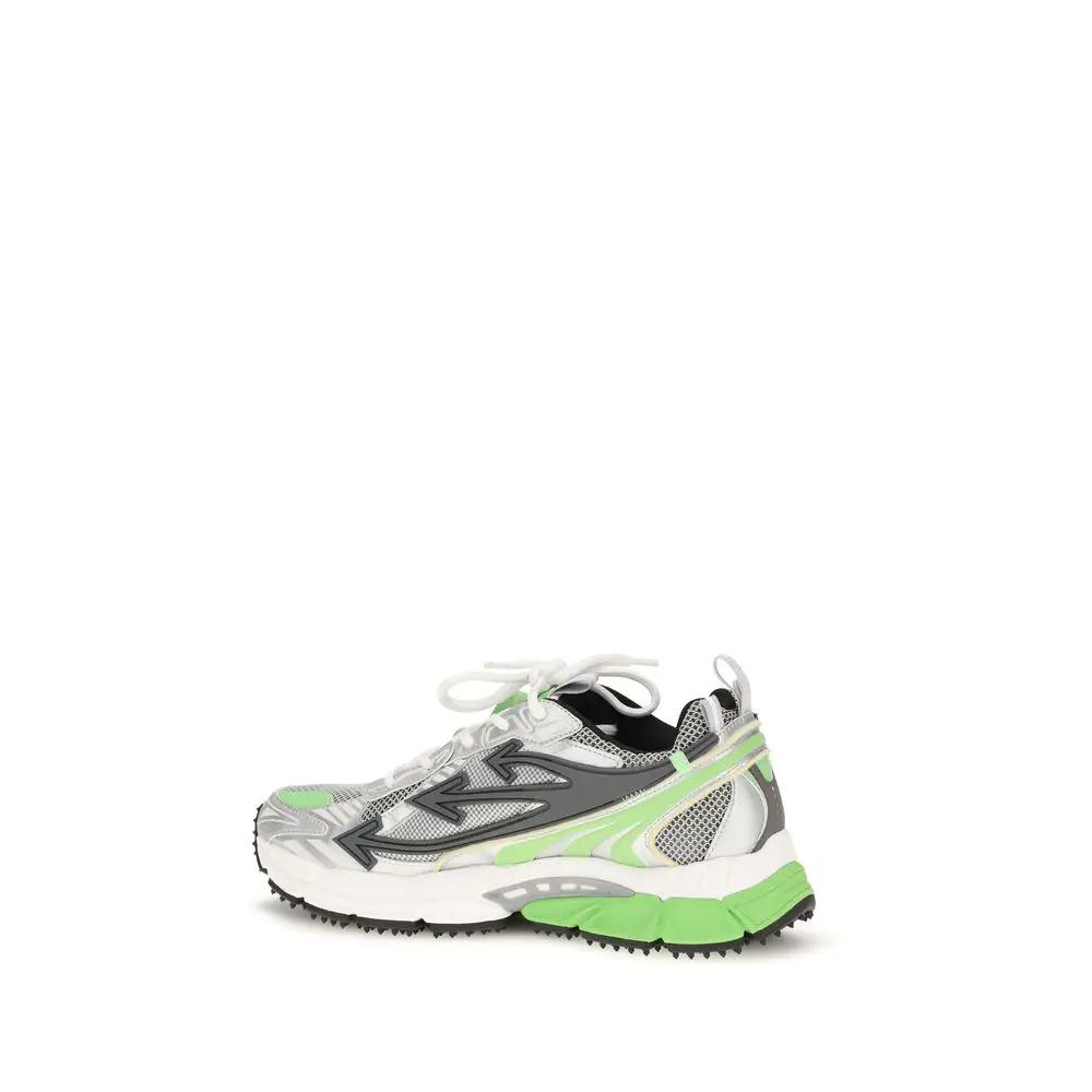 Off-White Sample Sale | Off-White Bicolor Polyethylene Athletic Sneakers - | Designer outlet