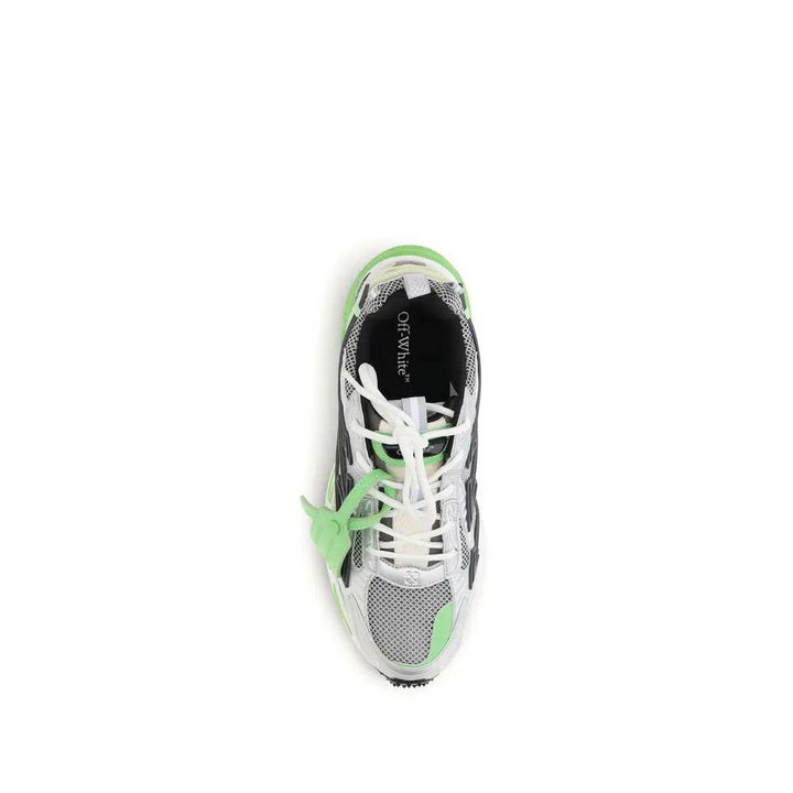 Off-White Sample Sale | Off-White Bicolor Polyethylene Athletic Sneakers - | Designer outlet