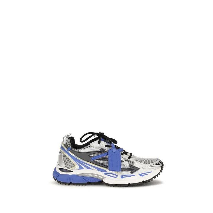 Off-White Sample Sale | Off-White Gray Polyethylene Athletic Sneakers - | Designer outlet