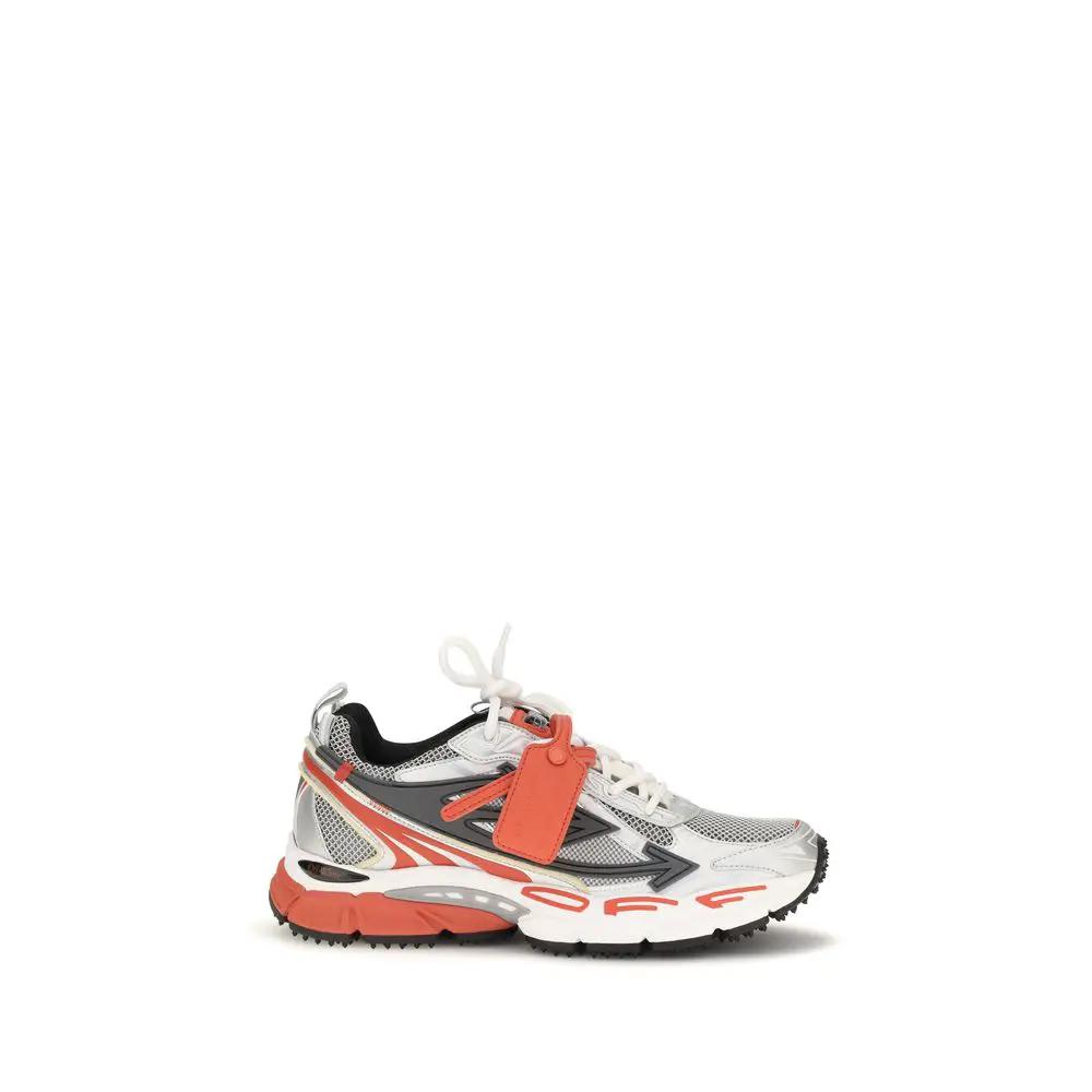 Off-White Sample Sale | Off-White Red Polyethylene Athletic Sneakers - | Designer outlet