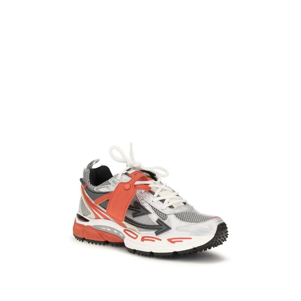 Off-White Sample Sale | Off-White Red Polyethylene Athletic Sneakers - | Designer outlet