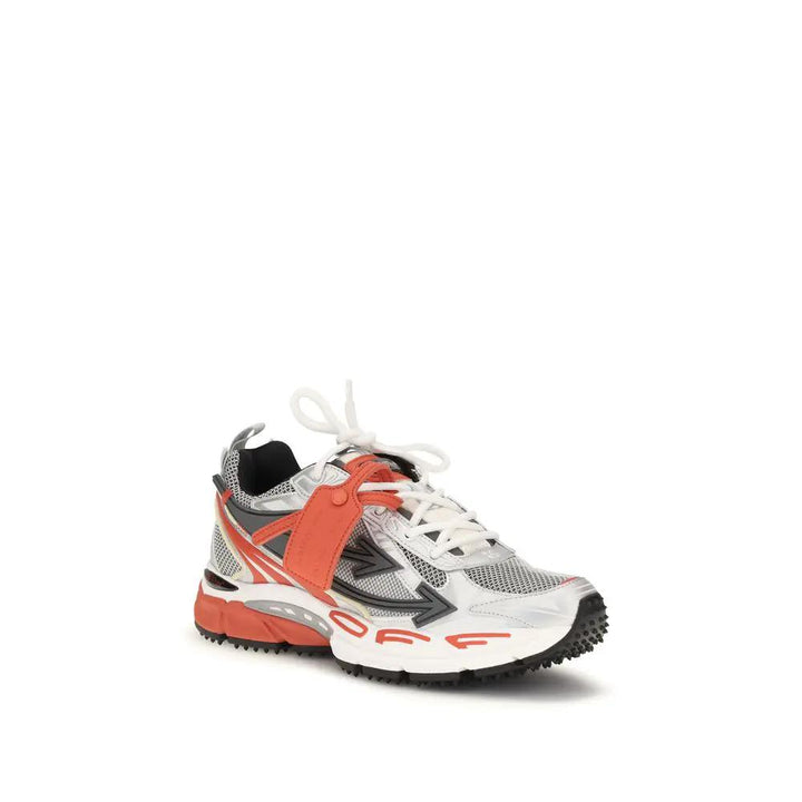 Off-White Sample Sale | Off-White Red Polyethylene Athletic Sneakers - | Designer outlet