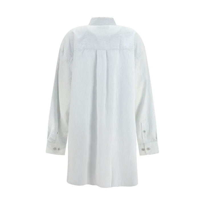 Our Legacy Sample Sale | Our Legacy White Modal Pattern Shirt - | Designer outlet