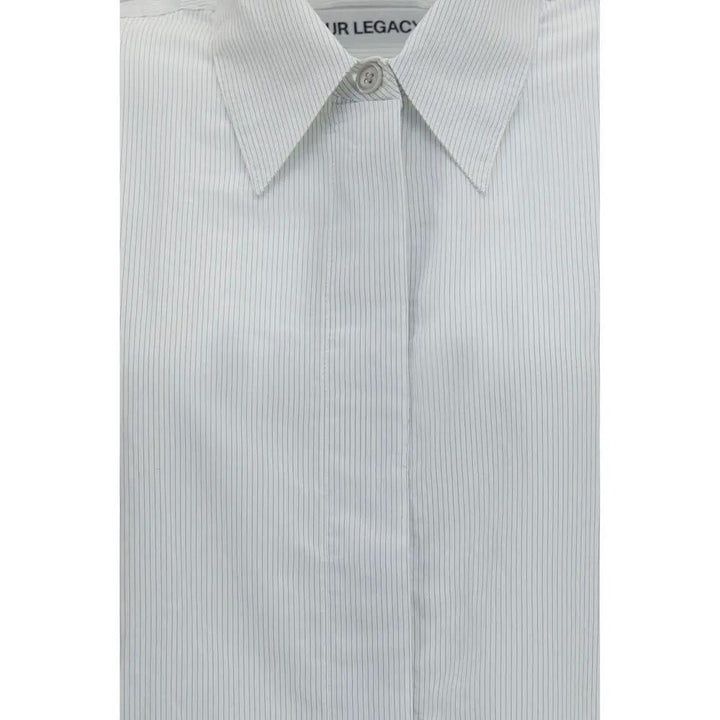 Our Legacy Sample Sale | Our Legacy White Modal Pattern Shirt - | Designer outlet