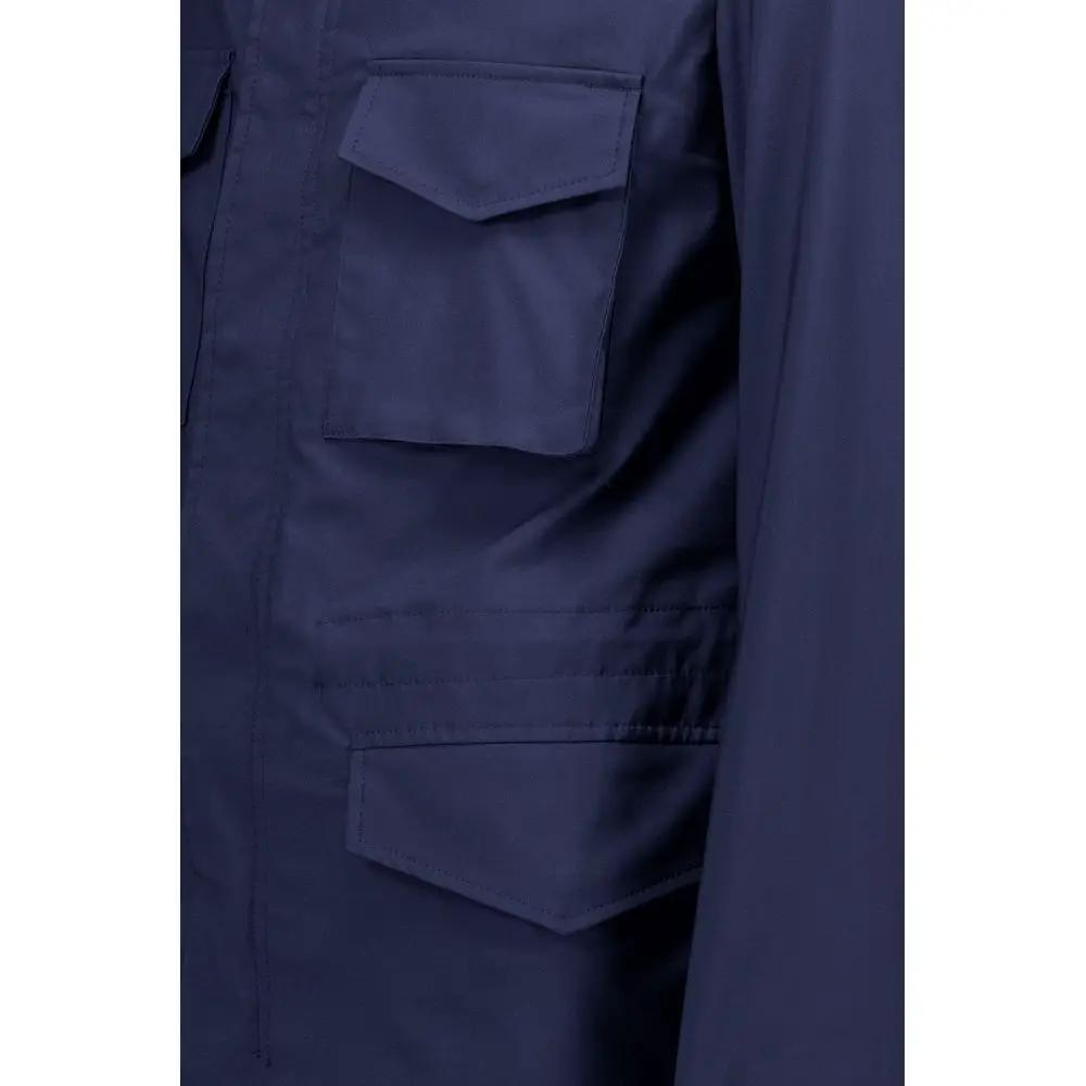 Autore Sample Sale | Autore Navy Blue Cotton Jacket - | Designer outlet