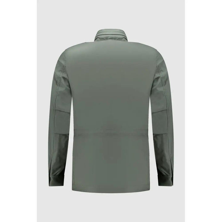 Autore Sample Sale | Autore Green Cotton Full-Length Jacket - | Designer outlet