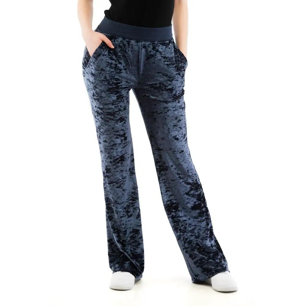 Moschino Sample Sale | Moschino Blue Polyester Casual Pants - | Designer outlet