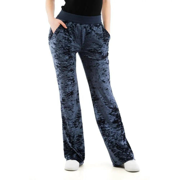 Moschino Sample Sale | Moschino Blue Polyester Casual Pants - | Designer outlet
