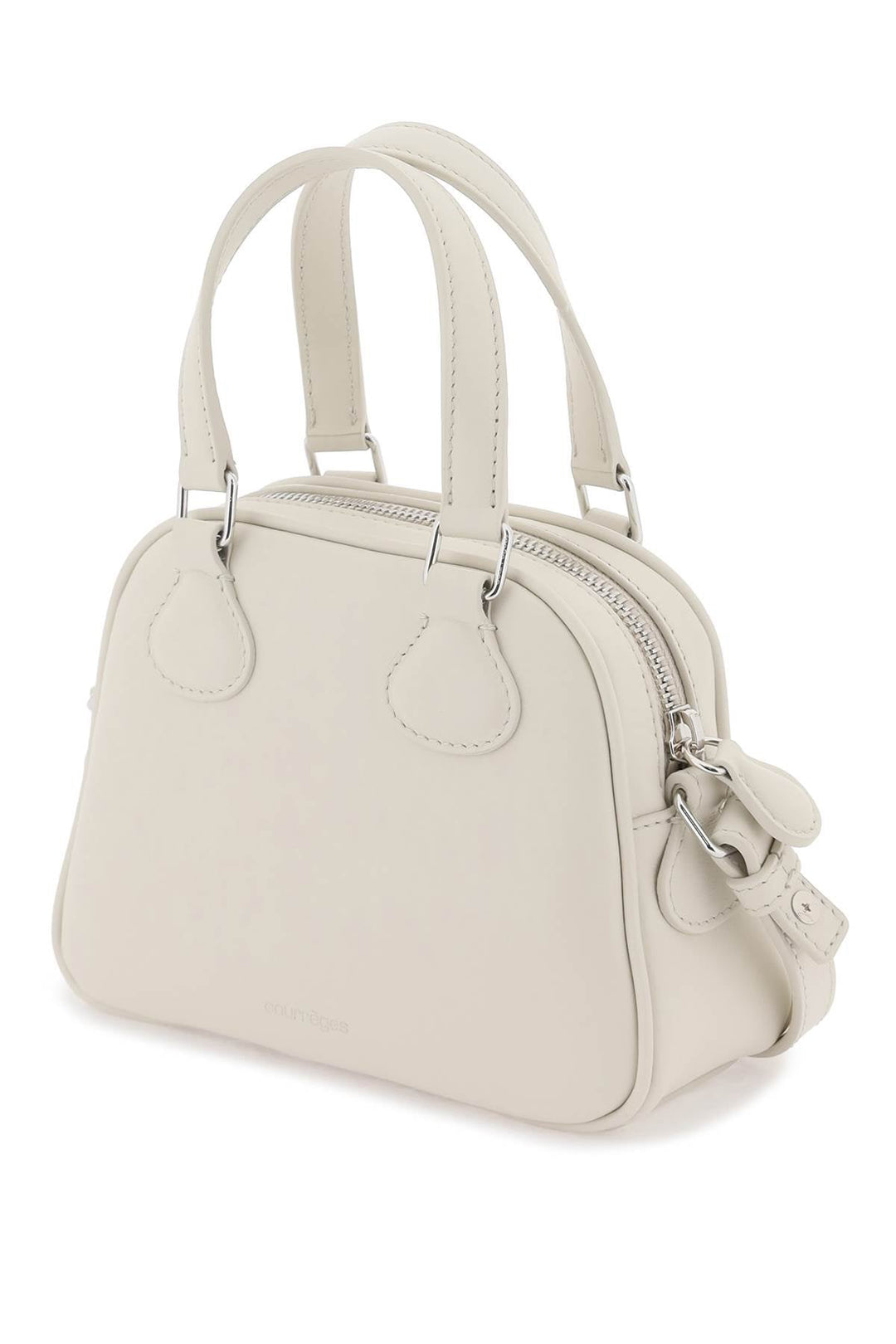 Courreges Mini Bowling Bag Purse