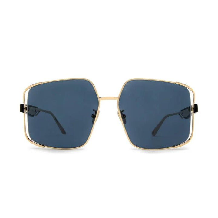 Dior Sunglasses Square Full Rim, Gold Frame And Blue Lens Archidiors1Ub0B0