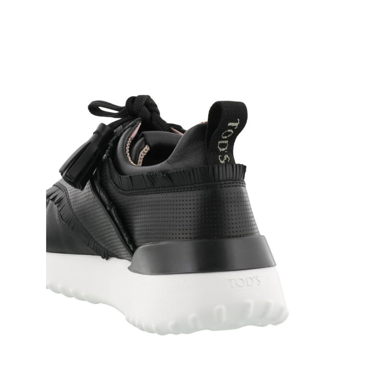 Tod's Fringed Leather Sneakers