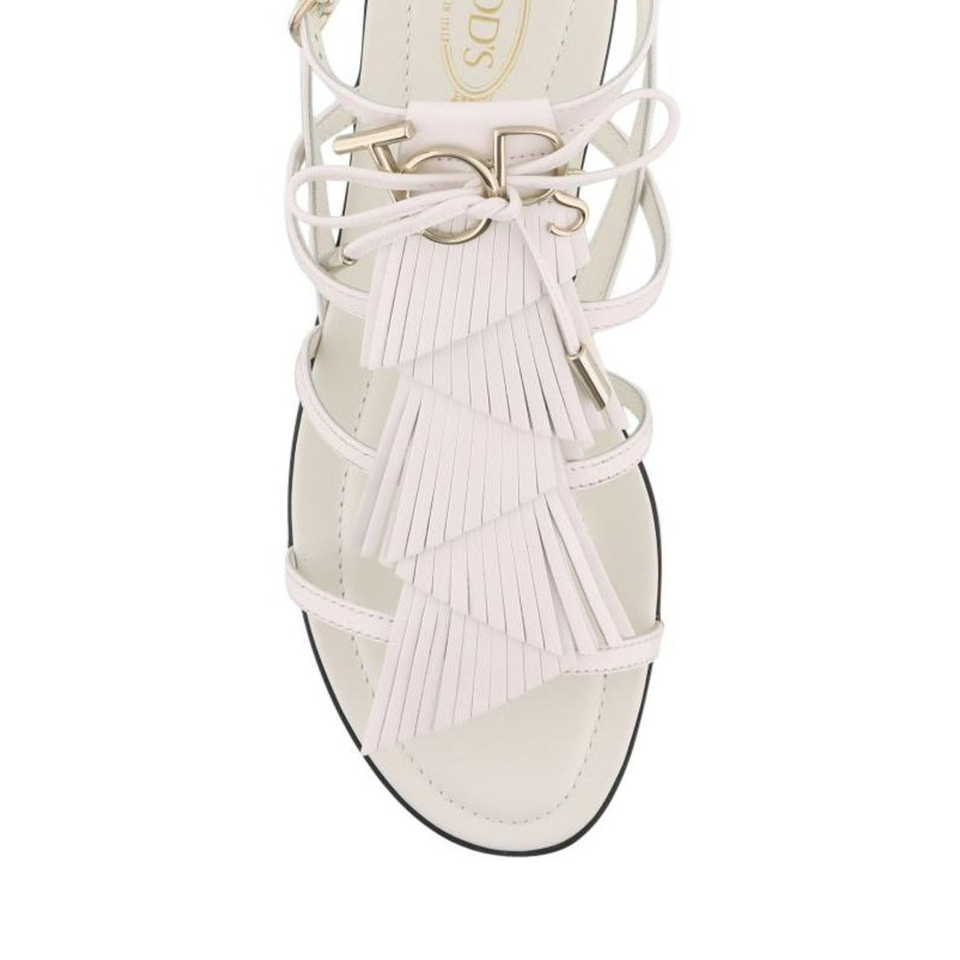 Tod's Gomma Leather Sandals