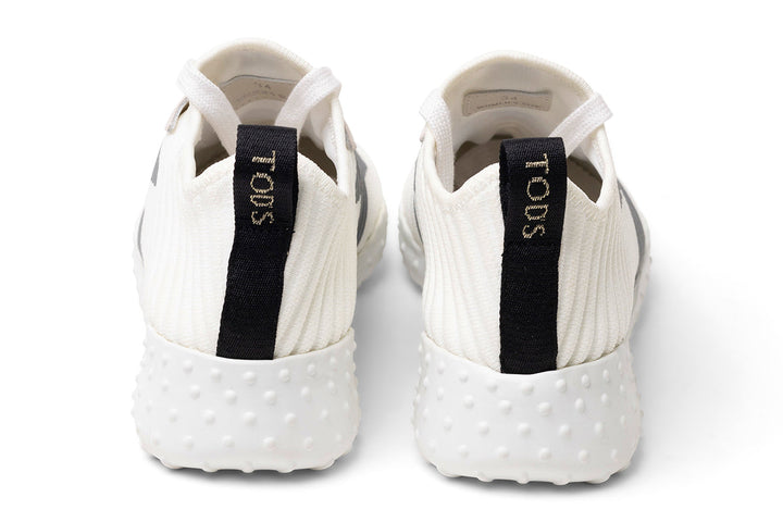 Tod's Ribbed Lace-Up Sneakers in WHITE