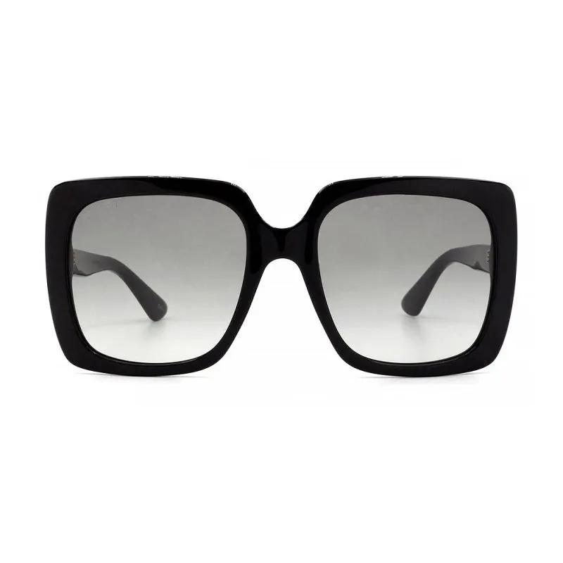 Gucci Sample Sale | Gucci Sunglasses Square Full Rim, Black Frame And Grey Gradient Lens Gg0418S001 - Square Sunglasses | Designer outlet