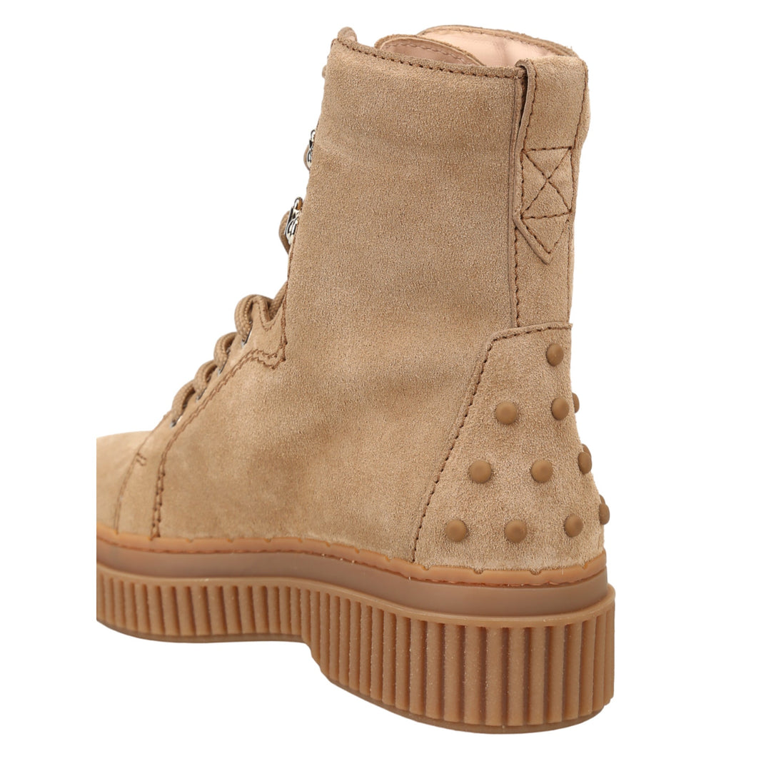 Tod's Gomma Suede Boots