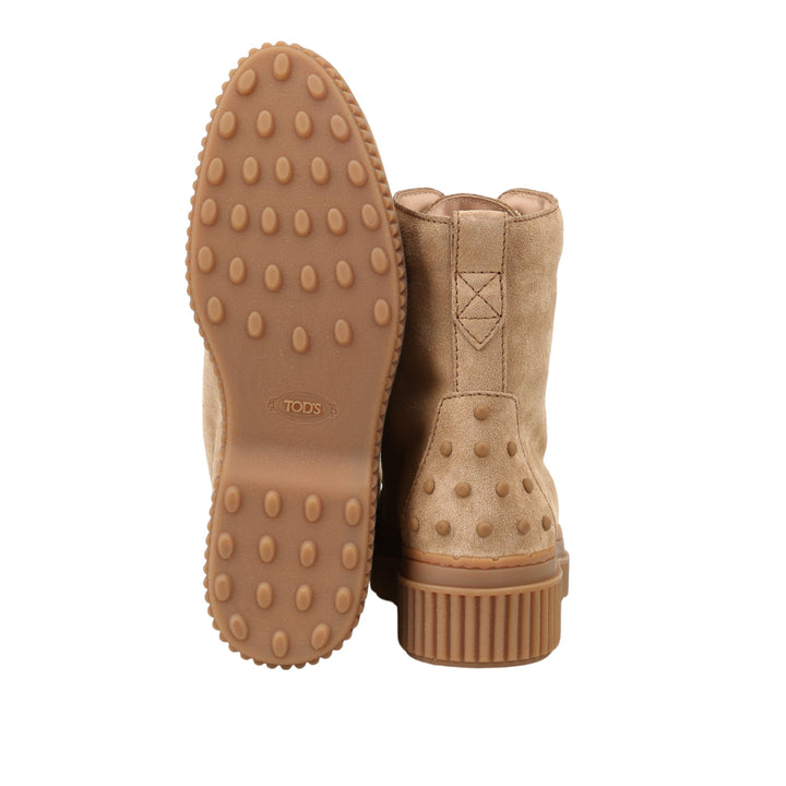 Tod's Gomma Suede Boots