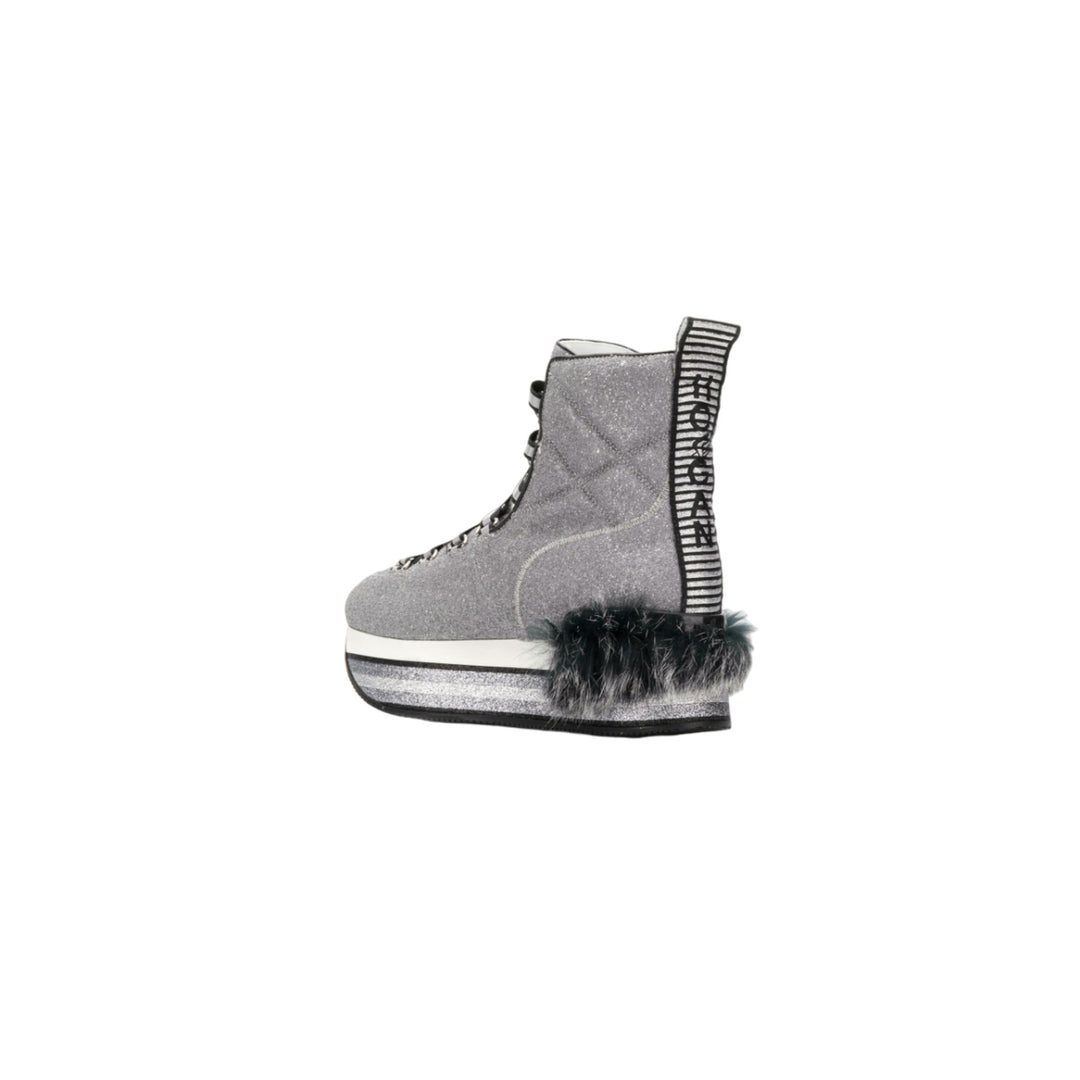 Hogan Maxi H222 Rabbit Fur Ankle Boots