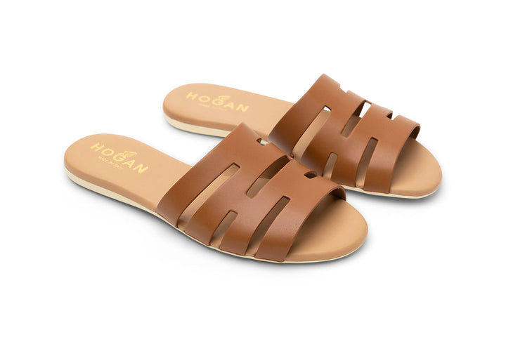Hogan Valencia Ciabatta Sandals