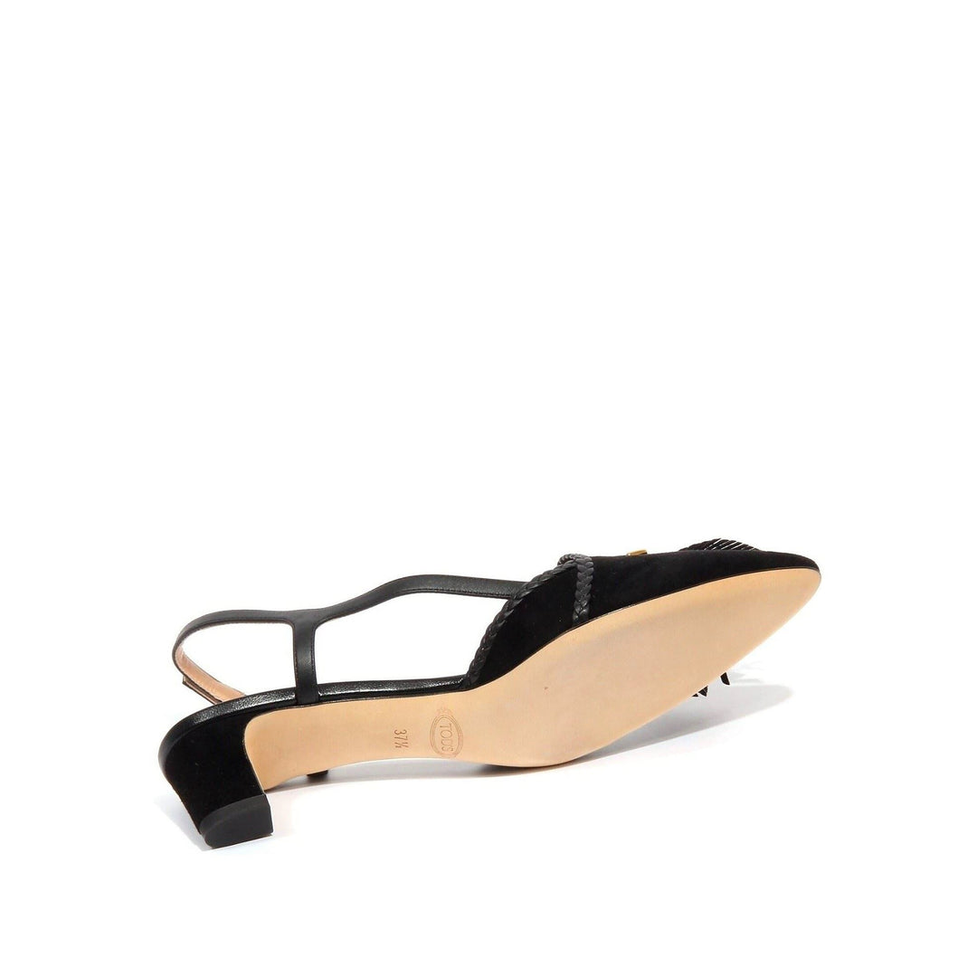 Tod's Cuoio T35 Leather Sandals