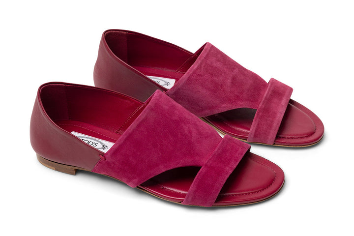 Tod's Open-Toe Pumps in PINK