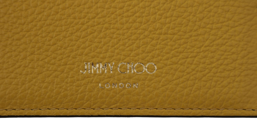 Jimmy Choo Sunshine Yellow Leather Card Holder