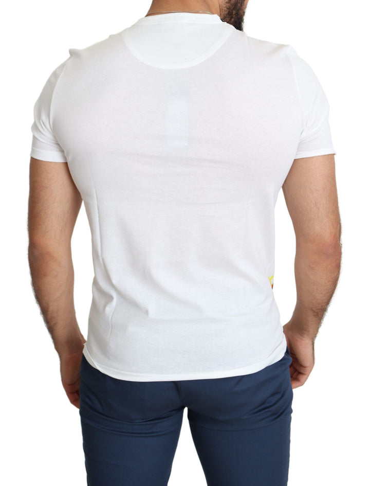 Dolce &amp; Gabbana Sample Sale Dolce &amp; Gabbana White Saint Valentine Print Cotton Men T-shirt - | Designer outlet