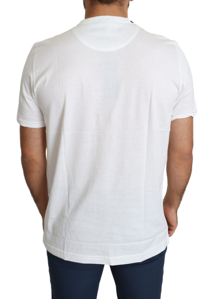 Dolce &amp; Gabbana Sample Sale Dolce &amp; Gabbana White Saint Valentine Hearts Print Men T-shirt - | Designer outlet