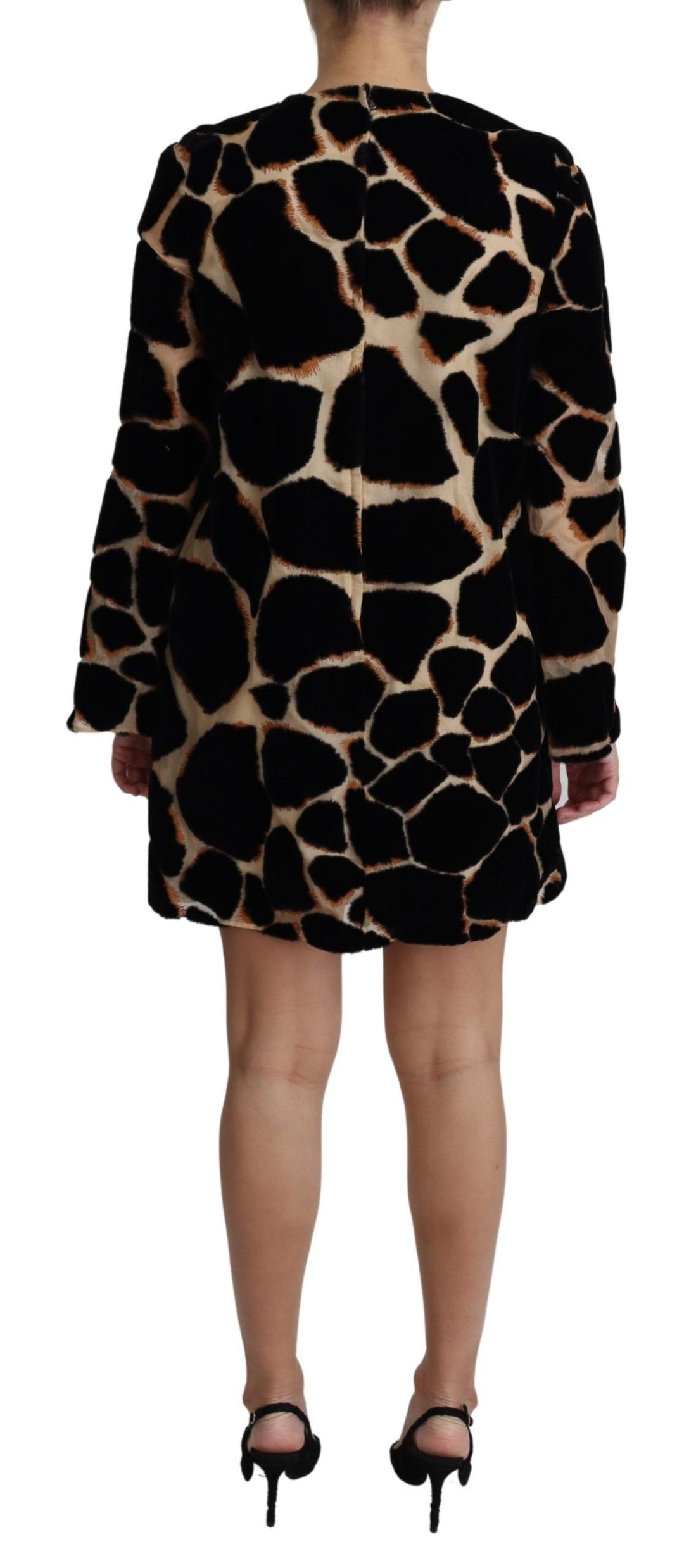 giraffe mini dress Giraffe Print Mini Dress