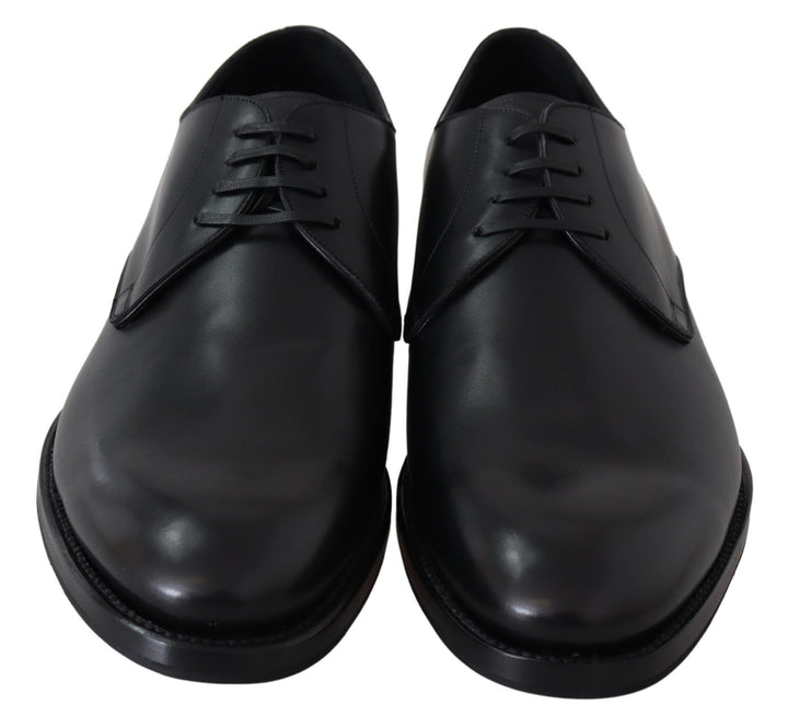 Dolce &amp; Gabbana Sample Sale Dolce &amp; Gabbana Black Leather SARTORIA Hand Made Shoes - | Designer outlet