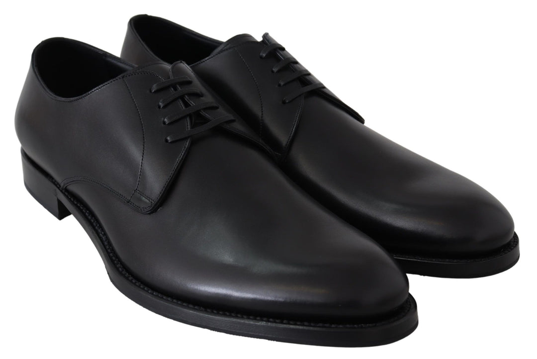 Dolce &amp; Gabbana Sample Sale Dolce &amp; Gabbana Black Leather SARTORIA Hand Made Shoes - | Designer outlet