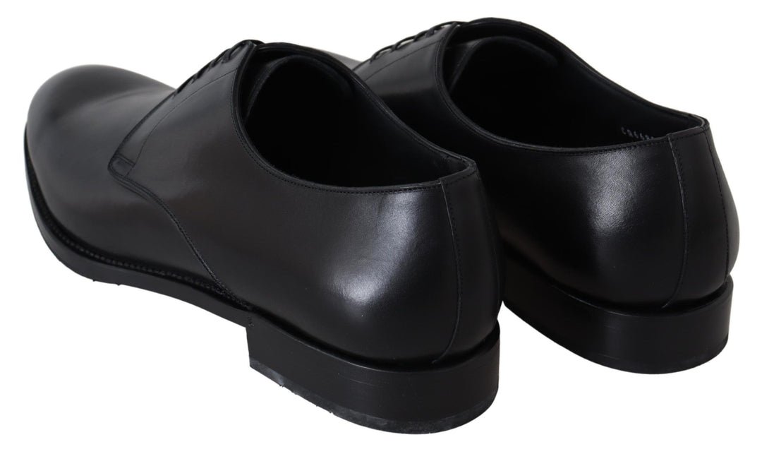 Dolce &amp; Gabbana Sample Sale Dolce &amp; Gabbana Black Leather SARTORIA Hand Made Shoes - | Designer outlet