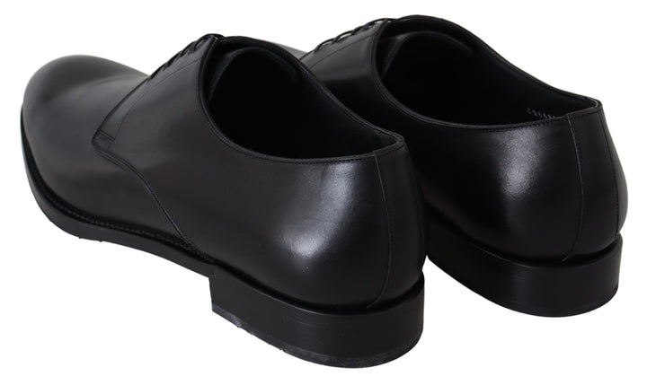 Dolce &amp; Gabbana Sample Sale Dolce &amp; Gabbana Black Leather SARTORIA Hand Made Shoes - | Designer outlet