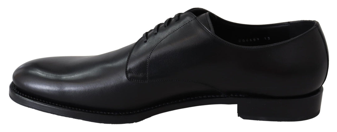 Dolce &amp; Gabbana Sample Sale Dolce &amp; Gabbana Black Leather SARTORIA Hand Made Shoes - | Designer outlet