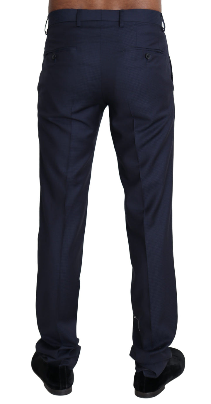 Dolce &amp; Gabbana Sample Sale Dolce &amp; Gabbana Navy Blue Dress Formal Men Trouser Pants - | Designer outlet