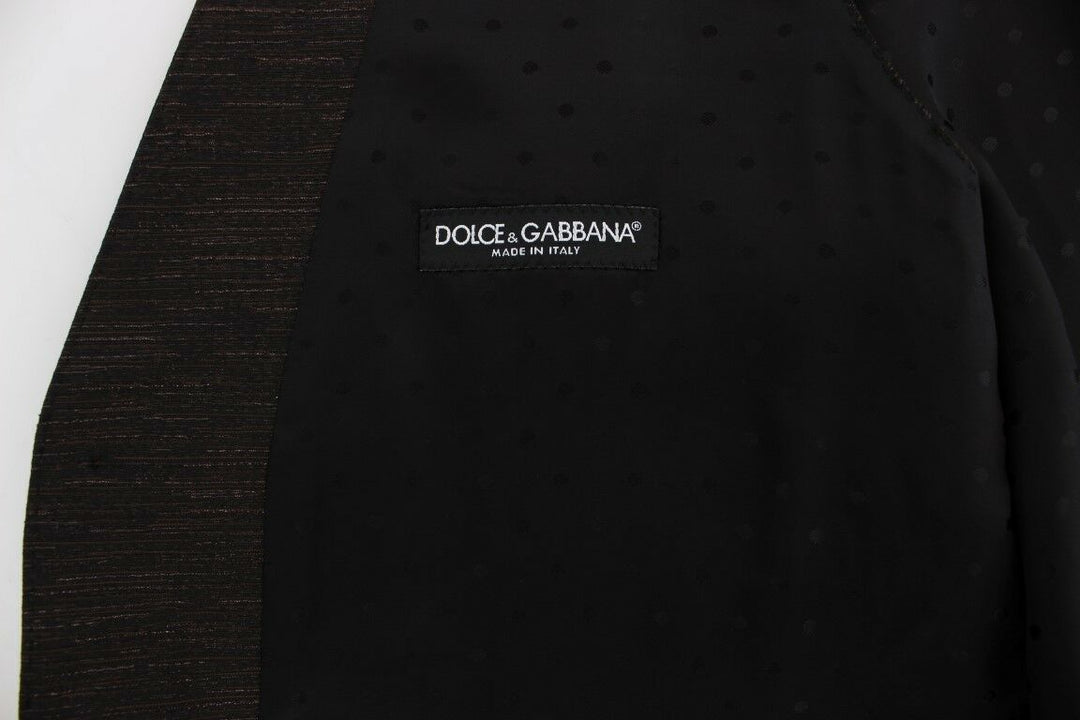 Dolce &amp; Gabbana Sample Sale Dolce &amp; Gabbana Black Wool Logo Dress Gilet Vest - | Designer outlet