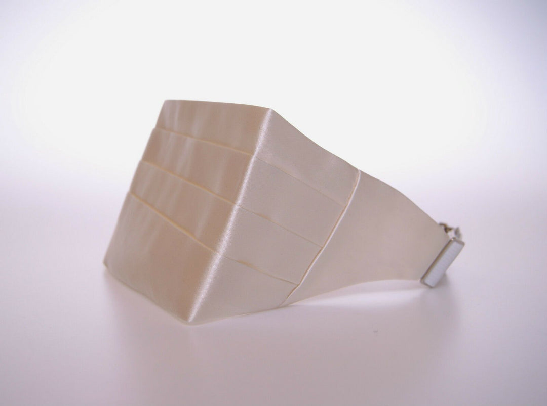 Dolce &amp; Gabbana Sample Sale Dolce &amp; Gabbana White Waist Tuxedo Smoking Belt Cummerbund - | Designer outlet