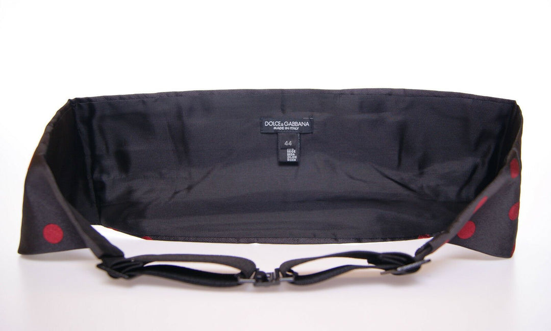 Dolce &amp; Gabbana Sample Sale Dolce &amp; Gabbana Black Waist Smoking Tuxedo Cummerbund Belt - | Designer outlet