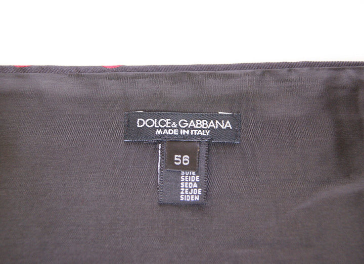 Dolce &amp; Gabbana Sample Sale Dolce &amp; Gabbana Black Waist Smoking Tuxedo Cummerbund Belt - | Designer outlet