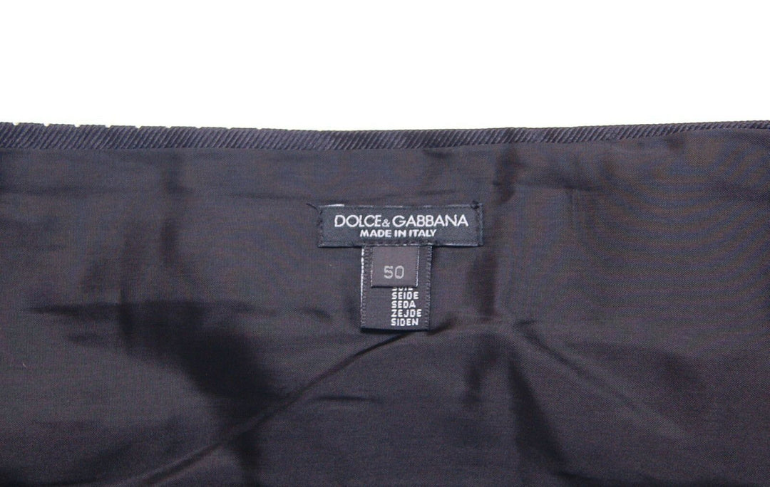 Dolce &amp; Gabbana Sample Sale Dolce &amp; Gabbana Black Waist Smoking Tuxedo Cummerbund Belt - | Designer outlet