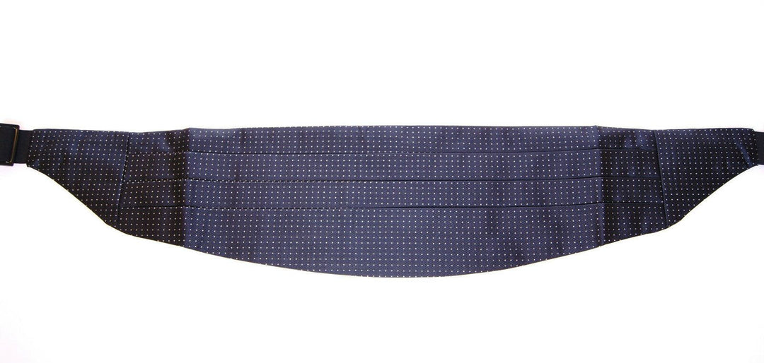 Dolce &amp; Gabbana Sample Sale Dolce &amp; Gabbana Blue Waist Smoking Tuxedo Cummerbund Belt - | Designer outlet