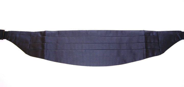 Dolce &amp; Gabbana Sample Sale Dolce &amp; Gabbana Blue Waist Smoking Tuxedo Cummerbund Belt - | Designer outlet