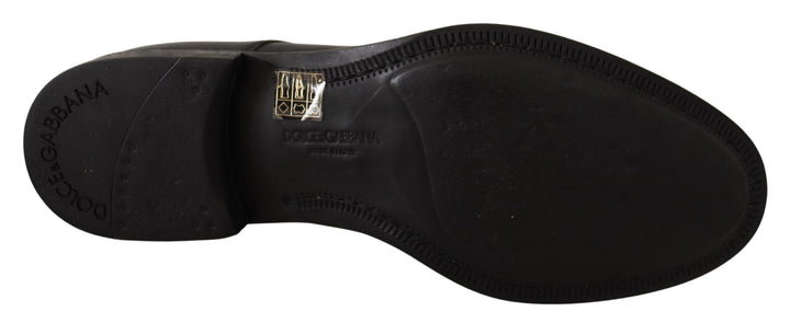 Dolce & Gabbana Sample Sale Dolce & Gabbana Black Leather Lace Up Mens Formal Derby Shoes - | Designer outlet