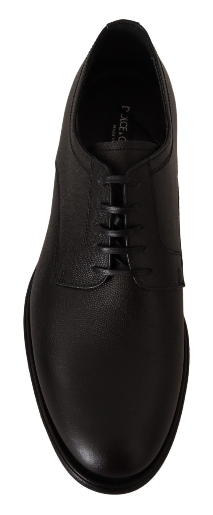 Dolce & Gabbana Sample Sale Dolce & Gabbana Black Leather Lace Up Mens Formal Derby Shoes - | Designer outlet